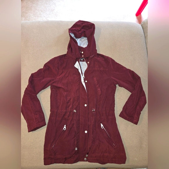 YMI Jackets & Blazers - Burgundy Casual Jacket
